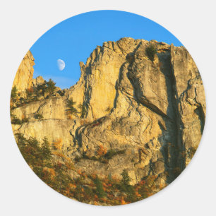 USA, West Virginia, Spruce Knob-Seneca Rocks 2 Runder Aufkleber