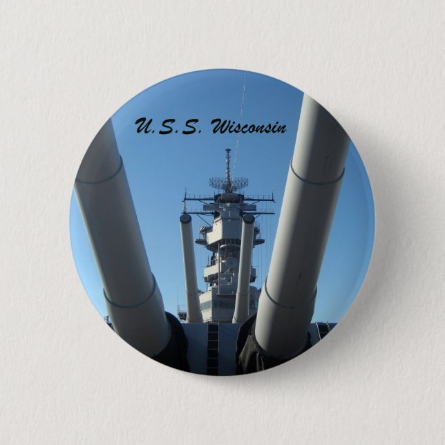 USA WIsconsin Button (Vorderseite)