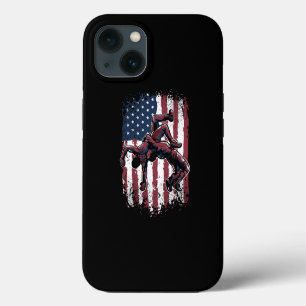 USA Wrestling American Flag Ringer Wrestler iPhone 13 Hülle