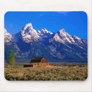 USA, Wyoming, Grand Teton National Park, Morning Mousepad