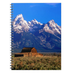USA, Wyoming, Grand Teton National Park, Morning Notizblock