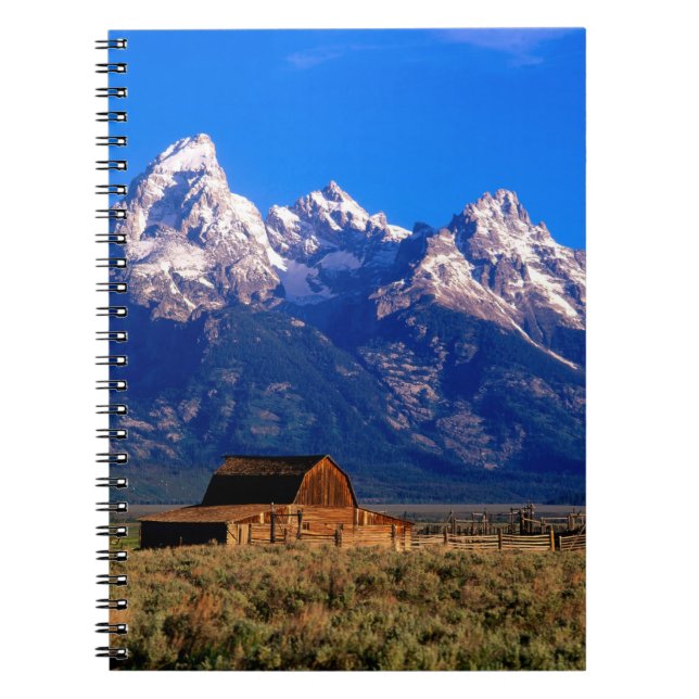 USA, Wyoming, Grand Teton National Park, Morning Notizblock (Vorderseite)