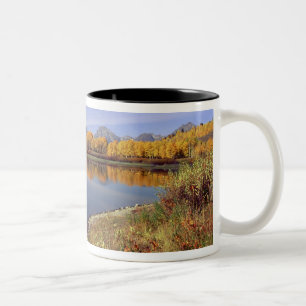 USA, Wyoming, Grand Teton National Park. Mt. 2 Zweifarbige Tasse