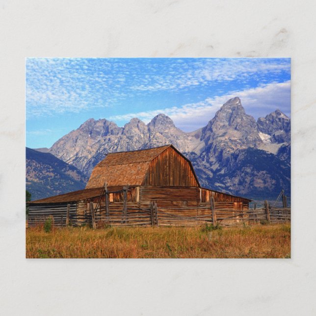 USA, Wyoming, Grand Teton National Park. Postkarte (Vorderseite)