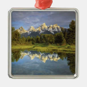 USA, Wyoming, Grand Teton Nationalpark. Grand 2 Ornament Aus Metall