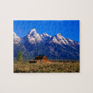 USA, Wyoming, Grand-Teton-Nationalpark, Morgen Puzzle