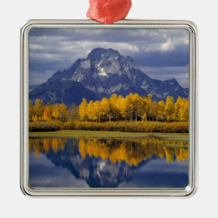 USA, Wyoming, Grand Teton NP. Gegen die Ornament Aus Metall
