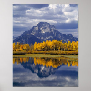 USA, Wyoming, Grand Teton NP. Gegen die Poster