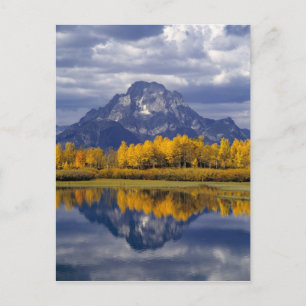 USA, Wyoming, Grand Teton NP. Gegen die Postkarte