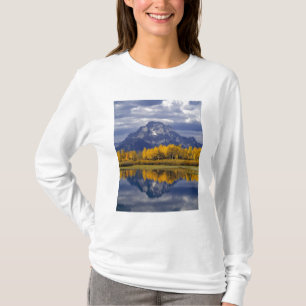 USA, Wyoming, Grand Teton NP. Gegen die T-Shirt