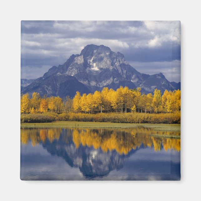 USA, Wyoming, Grand Teton NP. gegen Magnet (Vorne)