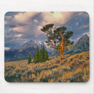 USA, Wyoming, Grand Teton NP. Sonnenaufgang Mousepad