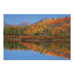 USA, Wyoming, Grand Tetons National Park in 4 Fotodruck