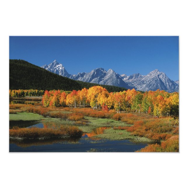 USA, Wyoming, Grand Tetons National Park in Fotodruck (Vorne)