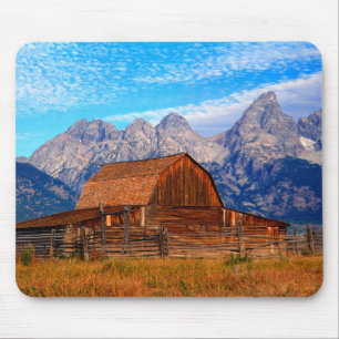 USA, Wyoming, großartiger Teton Nationalpark Mousepad