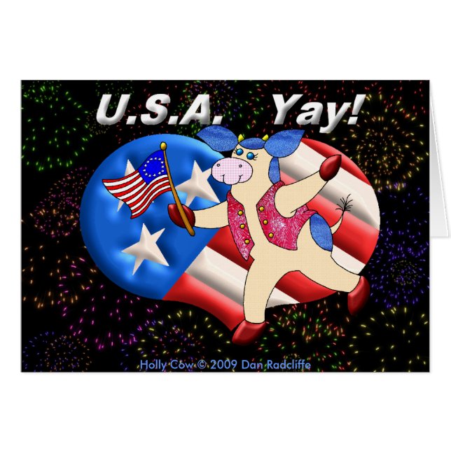 USA Yay! (Vorderseite (Horizontal))