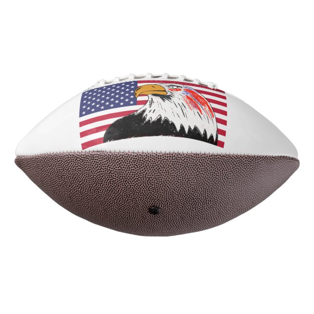 USA Zeichn eines Adlers Football (Gedreht 270)
