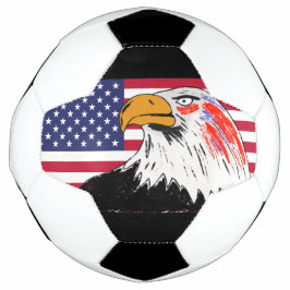 USA Zeichn eines Adlers Fußball