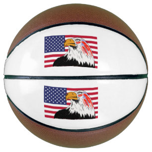 USA Zeichnung eines Adlers Basketball