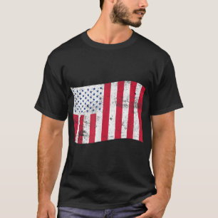 USA Zivile Flagge von Peacetime American Patriot T-Shirt
