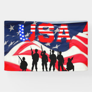 USA zu Ehren Banner