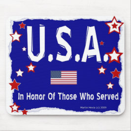 USA - zu Ehren - Mousepad