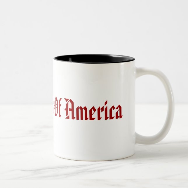 USA ZWEIFARBIGE TASSE (Rechts)