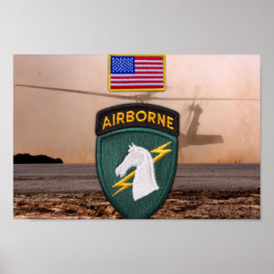 USACAPOC(A) 1. Special Ops Vets Patch Poster