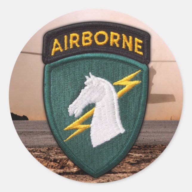 USACAPOC(A) 1st Special Ops Patch Aufkleber (Vorderseite)