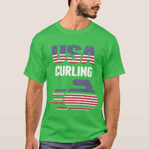 Usaeam Curling Rock Pullover Wintersport Geschenk