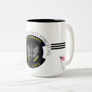 USAF - 919. S O Security Forces Sq Zweifarbige Tasse
