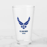 USAF GLAS<br><div class="desc">Zeige deinen Stolz auf die US Air Force. Entworfen von einem ehemaligen USAF-abhängigen und Veteranen.</div>