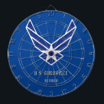 USAF RETIRED DARTSCHEIBE<br><div class="desc">Zeige deinen Stolz auf die US Air Force. Entworfen von einem ehemaligen USAF-abhängigen und Veteranen.</div>