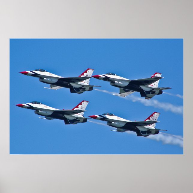 USAF Thunderbirds Diamond Side Poster (Vorne)