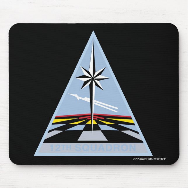 USAFA Kadett Squadon 12" schmutzige Dutzend" Mousepad (Vorne)