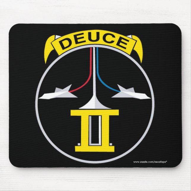 USAFA Kadett Squadon 2" Deltatau-Zwei" Mousepad (Vorne)