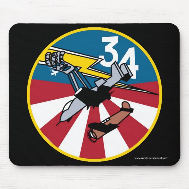 USAFA Kadett Squadon 34" loses Hawgs" Mousepad (Vorne)