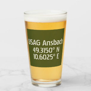 USAG Ansbach Latitude Longitude Glas