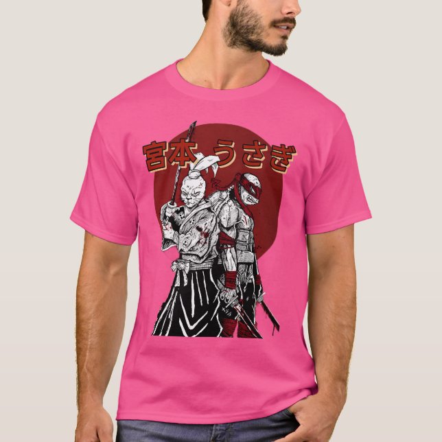 Usagi Yojimbo mit Ninja Turtle T-Shirt (Vorderseite)