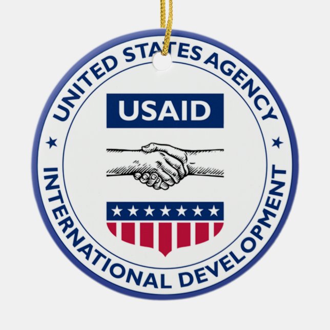 USAID KERAMIK ORNAMENT (Vorne)