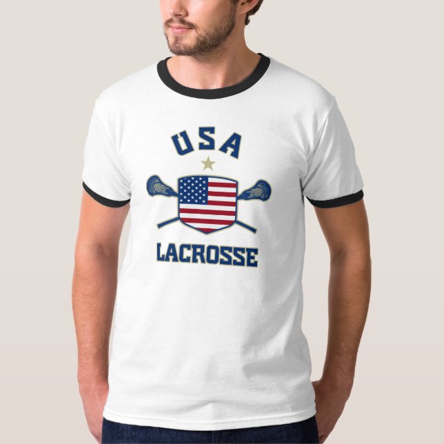 USALacrosse T-Shirt (Vorderseite)
