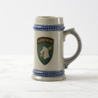 USASOC 1. Special Ops Patch stein Cup
