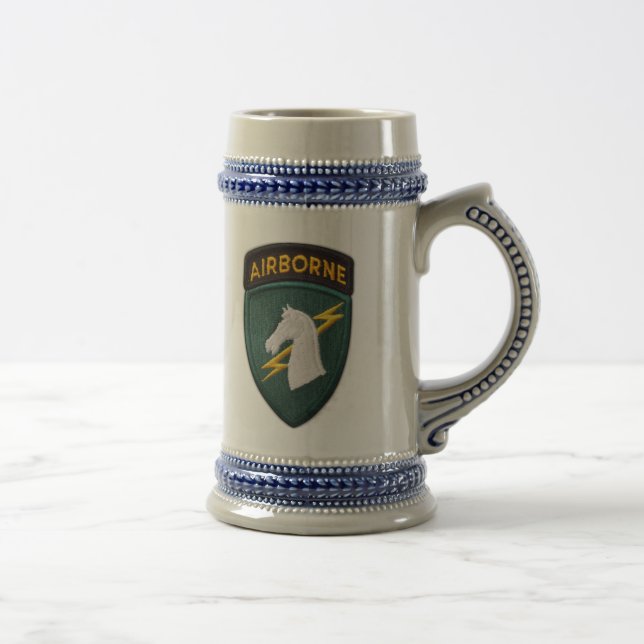 USASOC 1. Special Ops Patch stein Cup Bierglas (Rechts)
