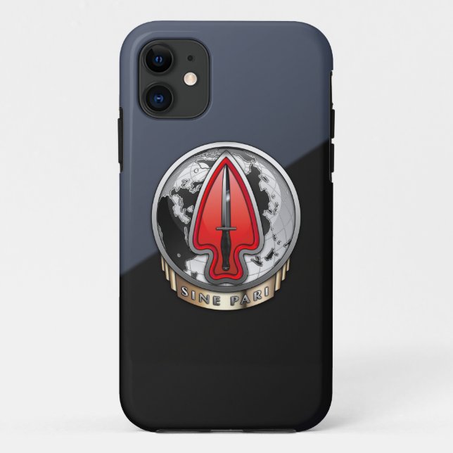 USASOC [New DUI] Case-Mate iPhone Hülle (Rückseite)