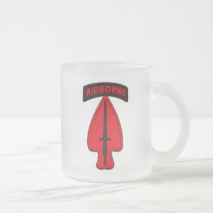 USASOC SOCOM SOC Special ops von Veteranen Mattglastasse