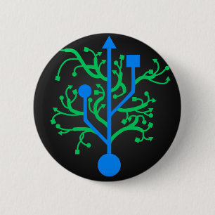 USB-Baum-Knöpfe Button
