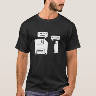 USB Diskette Ich bin dein Vater, Geek Geschenke T T-Shirt
