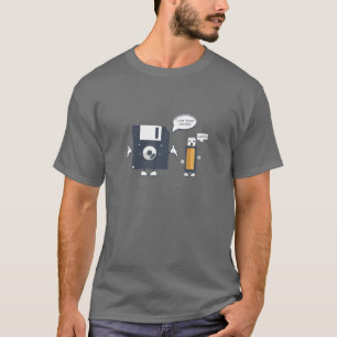 USB-Diskette Ich bin Ihr Vater T  Funny Nerd Gee T-Shirt