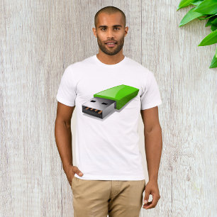 USb Flash Drive Mens T - Shirt