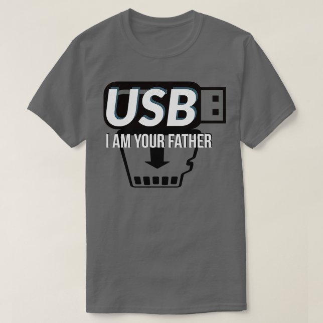 usb i am your vater Classic Copy 1 T-Shirt (Design vorne)